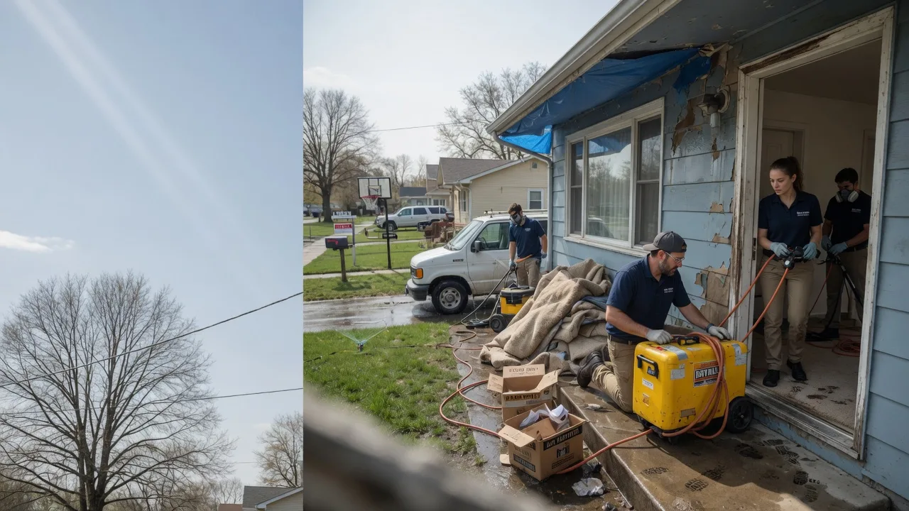 Basement Flood Cleanup in Carmen, OK near me